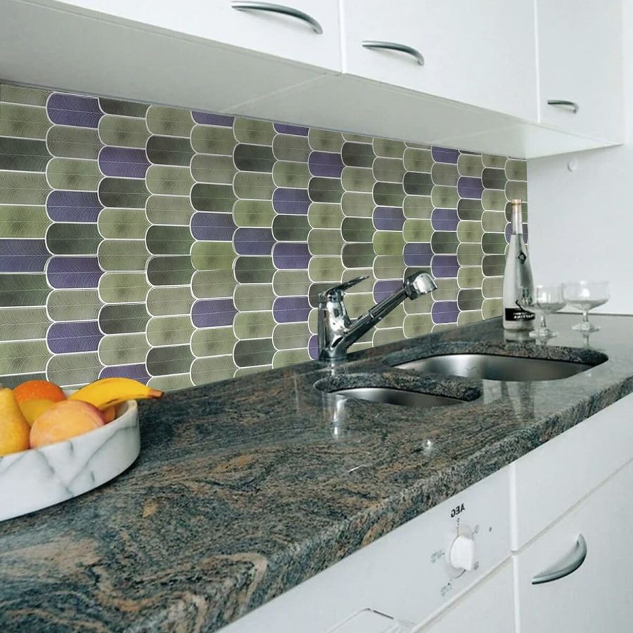 Самоклеющаяся полиуретановая панель под лист мозаику Sticker Wall SW-00001194 305*305*1мм