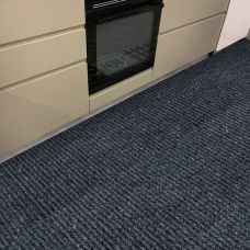 Самоклеящаяся плитка под ковролин Sticker Wall SW-00001420 300х300х4мм Темно-серый