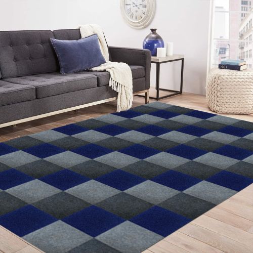 Самоклеящаяся плитка под ковролин Sticker Wall SW-00001424 300*300*4мм Серый