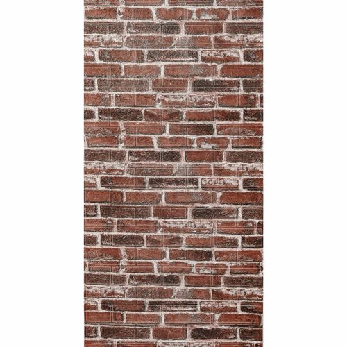Самоклеющаяся 3D панель под красный екатеринослав кирпич Sticker Wall 3080x700x3мм