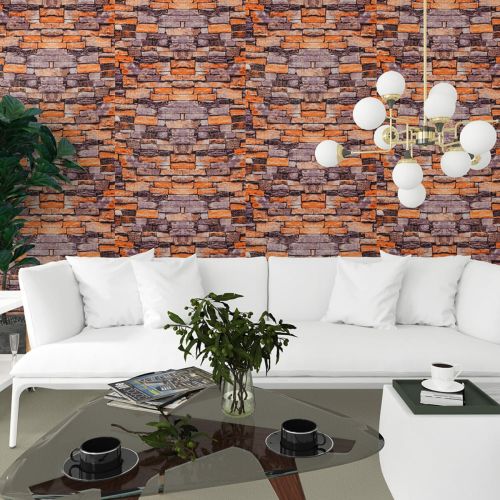 Самоклеющаяся 3D панель песчаник екатеринослав кирпич Sticker Wall 3080х700х3мм