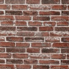 Самоклеющаяся 3D панель под красный екатеринослав кирпич Sticker Wall 20000х700х3мм