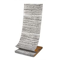 Самоклеющаяся 3D панель под дерево цвета зебры Sticker Wall 20000х700х3мм