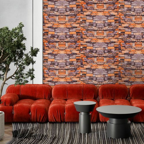 Самоклеющаяся 3D панель песчаник екатеринослав кирпич Sticker Wall 20000х700х3мм