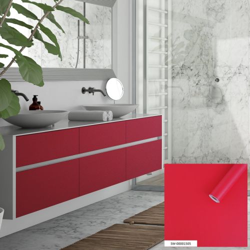 Пленка на самоклейке красная 45cm*10m (7011) (S) SW-00001505