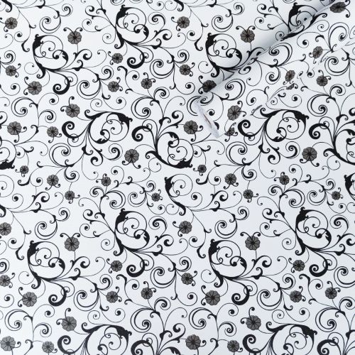 Пленка на самоклейке Sticker Wall черный узор  67cm*10m (S) SW-00001507