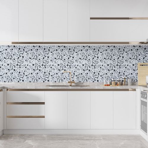 Пленка на самоклейке Sticker Wall черный узор  67cm*10m (S) SW-00001507