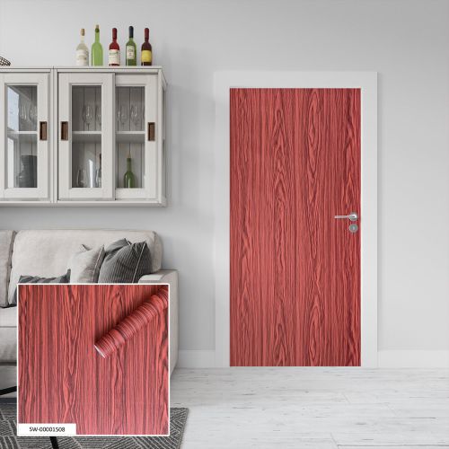 Пленка на самоклейке Sticker Wall под красное дерево 67cm*10m (S) SW-00001508