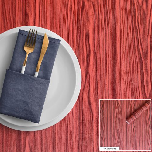 Пленка на самоклейке Sticker Wall под красное дерево 67cm*10m (S) SW-00001508