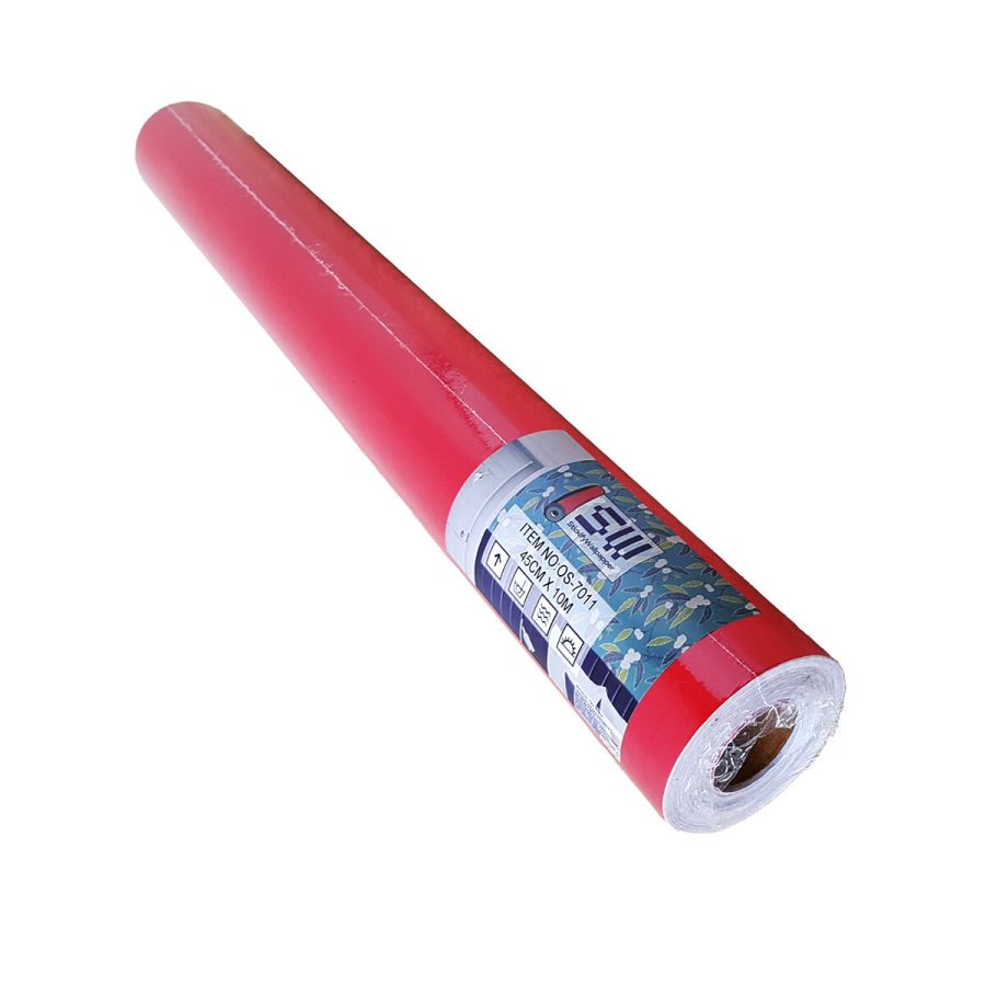 Пленка на самоклейке Sticker Wall красная 67cm*10m (S) SW-00001513