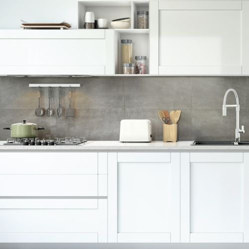 Самоклеящаяся виниловая плитка 600*300*1.5mm под мрамор Глянец (D) SW-00001780