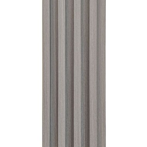 Декоративная стеновая рейка Sticker Wall 160*23*3000мм (D) SW-00001528 Светло-серая