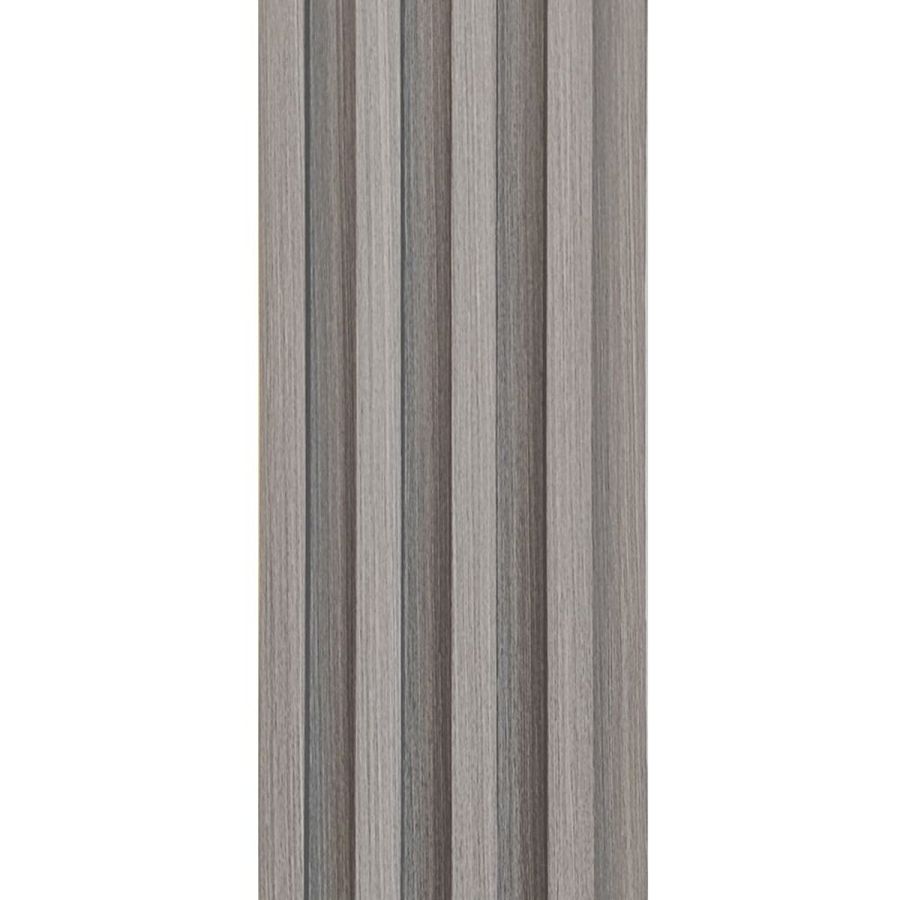 Декоративная стеновая рейка Sticker Wall 160*23*3000мм (D) SW-00001528 Светло-серая