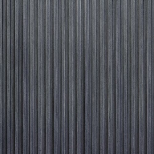 Декоративная стеновая рейка Sticker Wall 160*23*3000мм (D) SW-00001529 Темно-серая