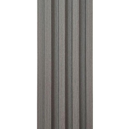 Декоративная стеновая рейка Sticker Wall 160*23*3000мм (D) SW-00001530 Серая