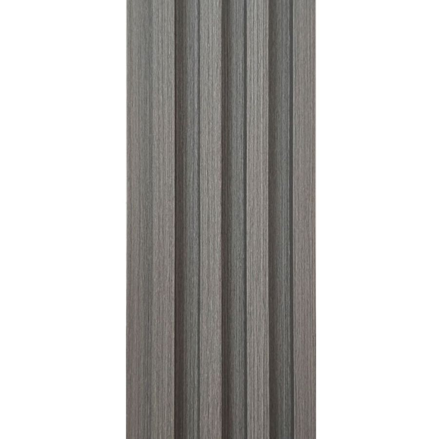 Декоративная стеновая рейка Sticker Wall 160*23*3000мм (D) SW-00001530 Серая