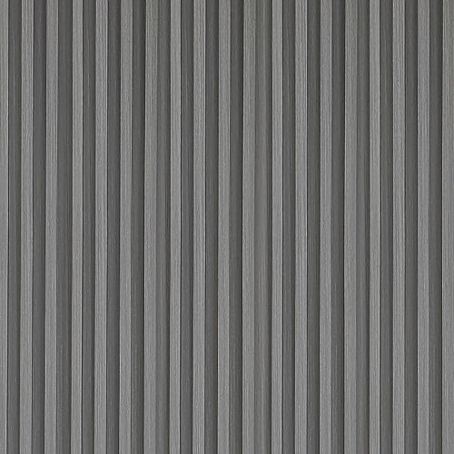 Декоративная стеновая рейка Sticker Wall 160*23*3000мм (D) SW-00001530 Серая