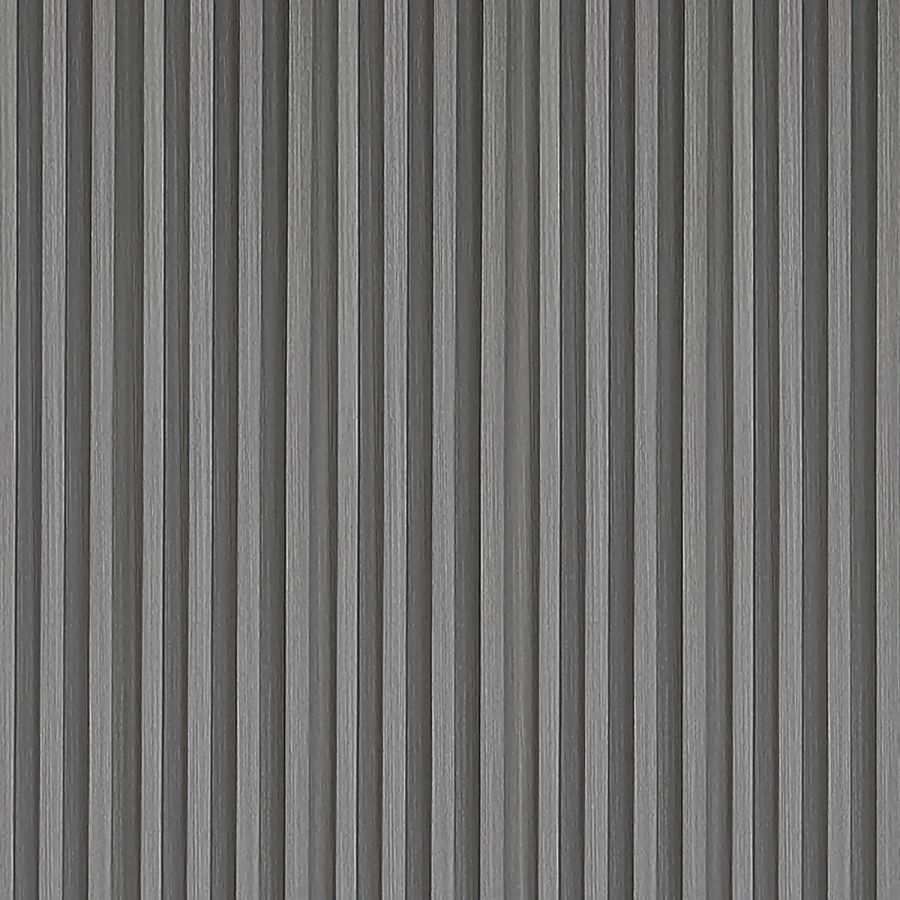 Декоративная стеновая рейка Sticker Wall 160*23*3000мм (D) SW-00001530 Серая