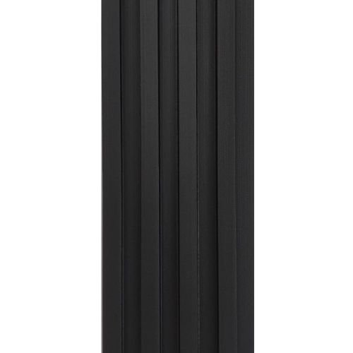 Декоративная стеновая рейка Sticker Wall 160*23*3000мм (D) SW-00001532 Черная