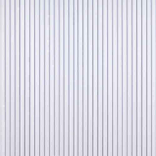 Декоративная стеновая рейка Sticker Wall 160*23*3000мм (D) SW-00001533 Белая