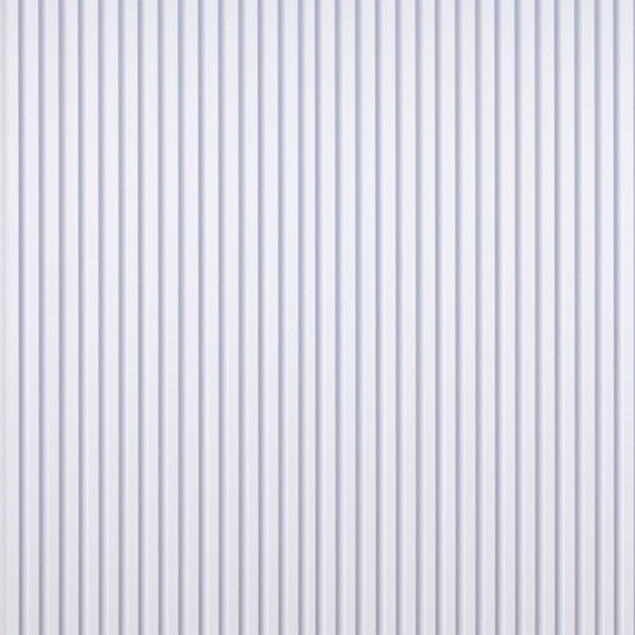 Декоративная стеновая рейка Sticker Wall 160*23*3000мм (D) SW-00001533 Белая