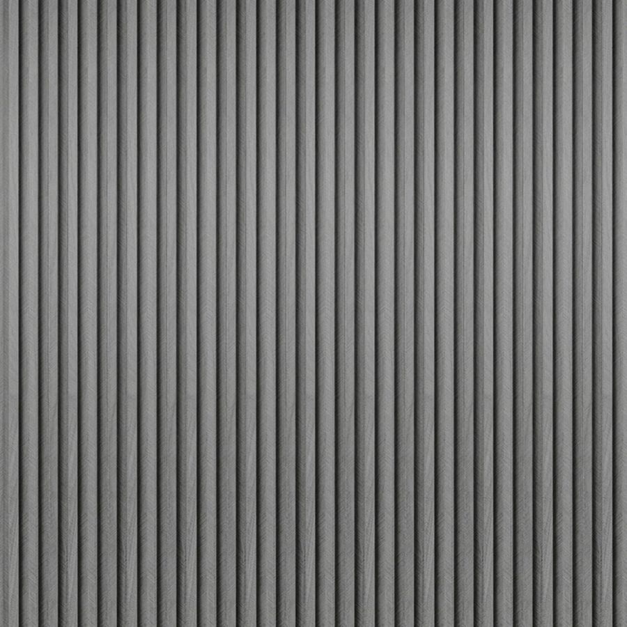 Декоративная стеновая рейка Sticker Wall 160*23*3000мм (D) SW-00001534 Серебряная