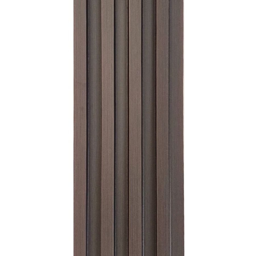 Декоративная стеновая рейка Sticker Wall  160*23*3000мм (D) SW-00001535 Темно-коричневая