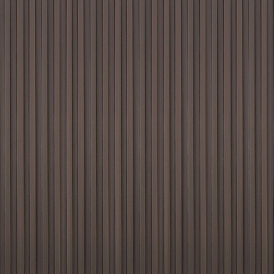 Декоративная стеновая рейка Sticker Wall  160*23*3000мм (D) SW-00001535 Темно-коричневая