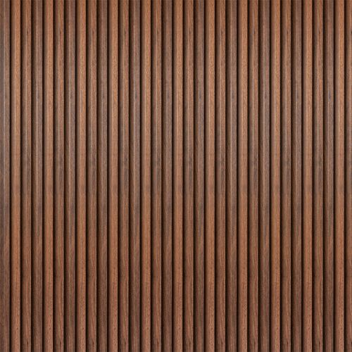 Декоративная стеновая рейка Sticker Wall 160*23*3000мм (D) SW-00001536 Коричневая