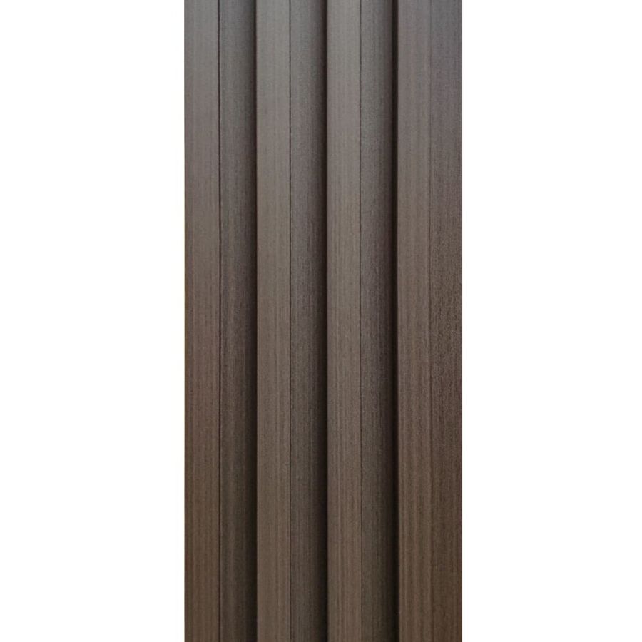 Декоративная стеновая рейка Sticker Wall 160*23*3000мм (D) SW-00001537 Темно-коричневая