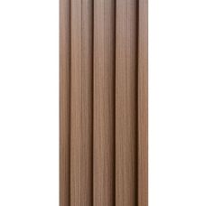 Декоративная стеновая рейка Sticker Wall 160х23х3000мм (D) SW-00001538 Коричневая