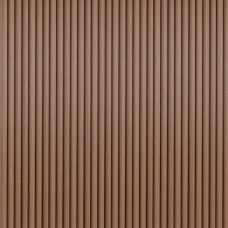 Декоративная стеновая рейка Sticker Wall 160х23х3000мм (D) SW-00001538 Коричневая