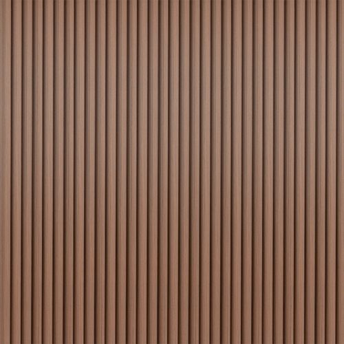 Декоративная стеновая рейка Sticker Wall 160*23*3000мм (D) SW-00001538 Коричневая