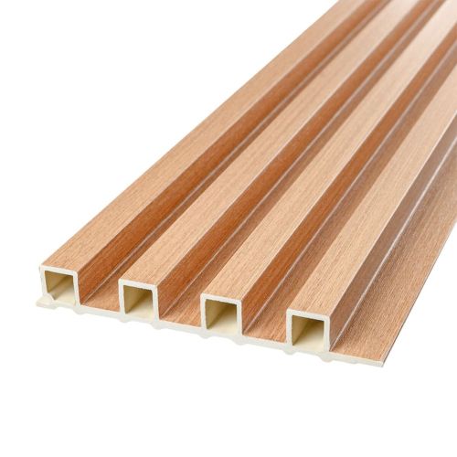 Декоративная стеновая рейка 160*23*3000мм (D) SW-00001539 Светло-коричневая