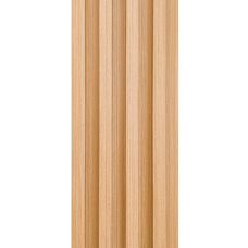 Декоративная стеновая рейка 160х23х3000мм (D) SW-00001539 Светло-коричневая