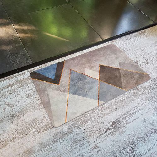 Влагопоглощающий коврик Sticker Wall  Геометрическая абстракция 40х60CMх3MM (D) SW-00001560