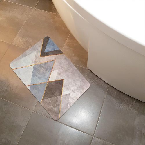 Влагопоглощающий коврик Sticker Wall  Геометрическая абстракция 40х60CMх3MM (D) SW-00001560