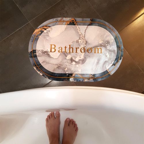 Влагопоглощающий коврик Sticker Wall мрамор Bathroom 40х60CMх3MM (D) SW-00001569