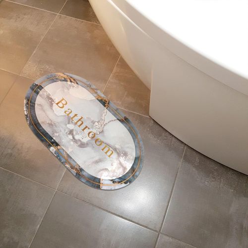 Влагопоглощающий коврик Sticker Wall мрамор Bathroom 40х60CMх3MM (D) SW-00001569