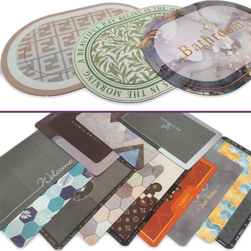 Влагопоглощающий коврик Sticker Wall мрамор Bathroom 40х60CMх3MM (D) SW-00001569