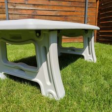 Садовый стол 122х61х43см SW-00001544 Белый 
