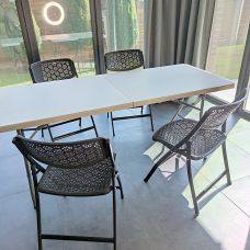 Складной стул Соты SW-00001548 Черный 