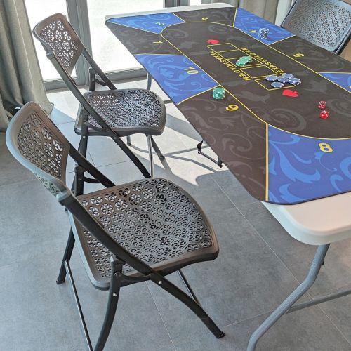 Складной стул Соты SW-00001548 Черный