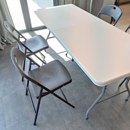 Складной стул 46*52*79см SW-00001608 Черный