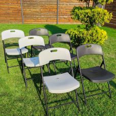 Складной стул 46х52х79см SW-00001609 Белый 