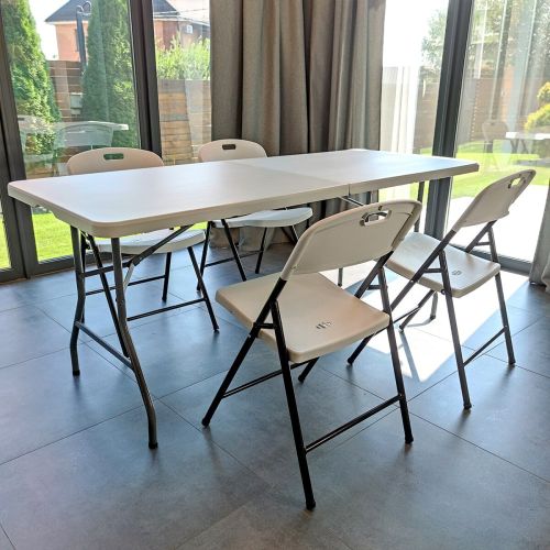 Складной стул 46*52*79см SW-00001609 Белый