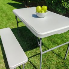Набор садовой мебели Sticker Wall ( стол+2 лавки) SW-00001612 Белый 