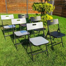 Складной стул 46х42,5х86см белый SW-00001610