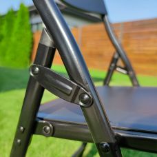 Складной стул 46х42,5х86см SW-00001611 Черный 