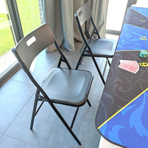 Складной стул 46*42,5*86см SW-00001611 Черный